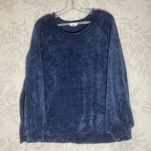 Women's Cozy Navy Blue Sweater Time and Tru XXL (20)